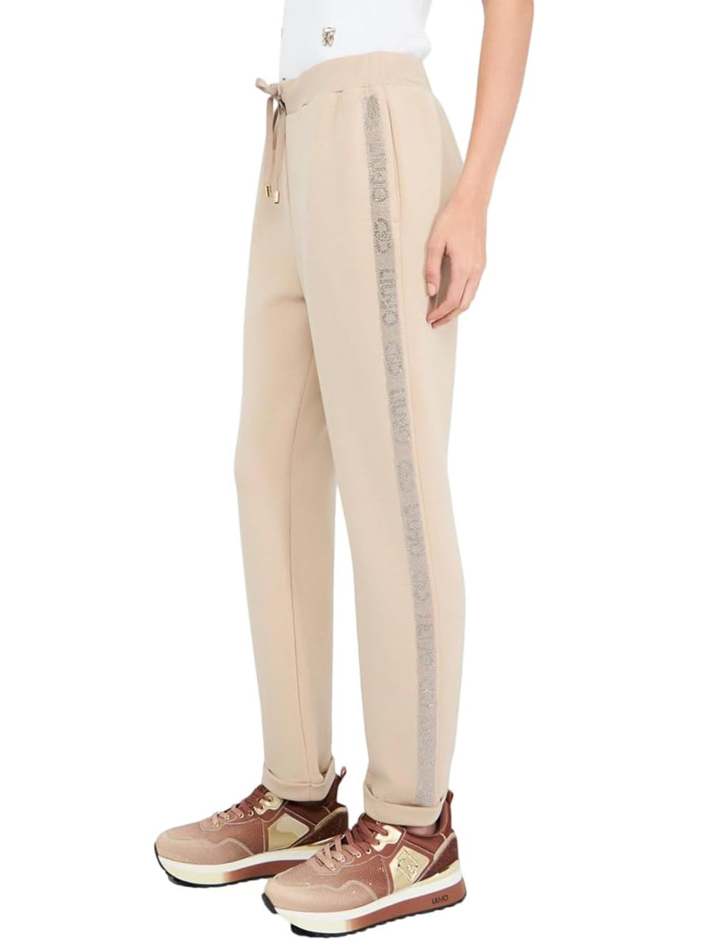 LIU.JO Pantalone Donna - Beige modello TF5093J4616