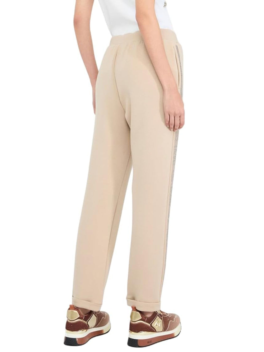LIU.JO Pantalone Donna - Beige modello TF5093J4616