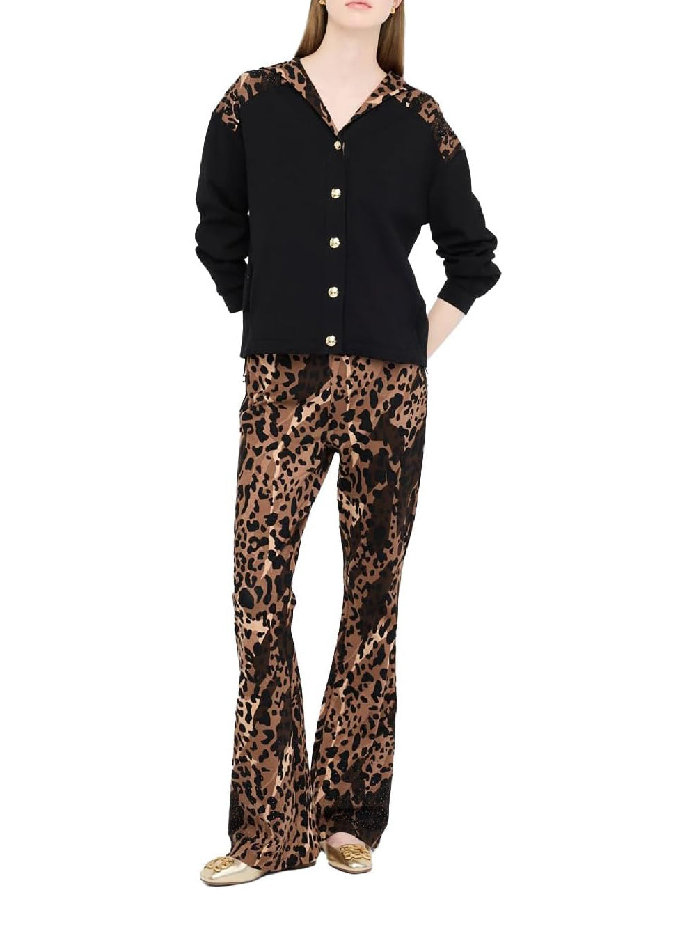 LIU.JO Felpa Donna - Nero modello TF5125JS182