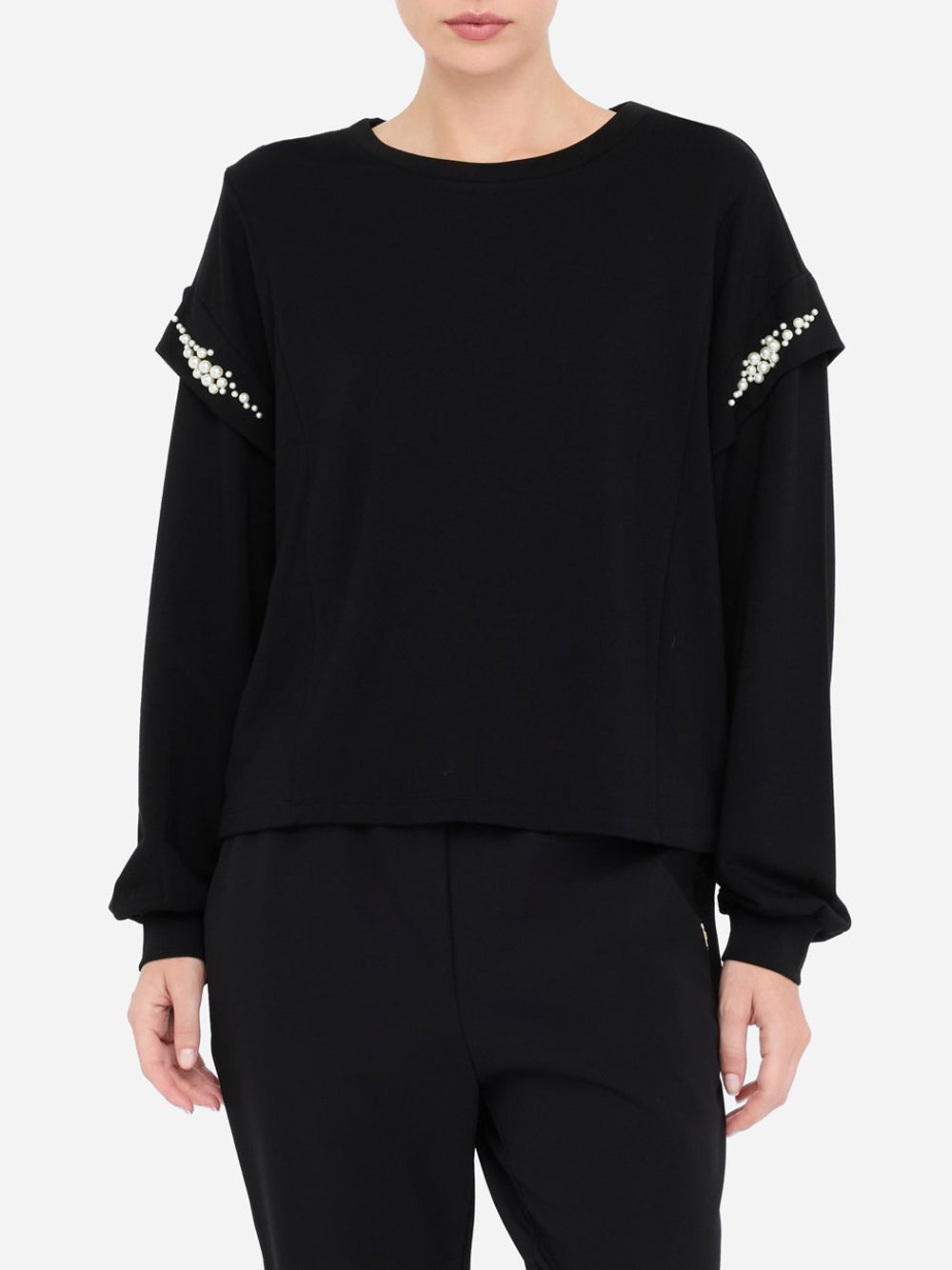 LIU.JO Felpa Donna - Nero modello TF5153FS576