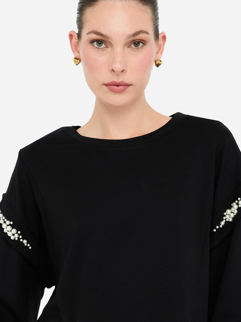 LIU.JO Felpa Donna - Nero modello TF5153FS576