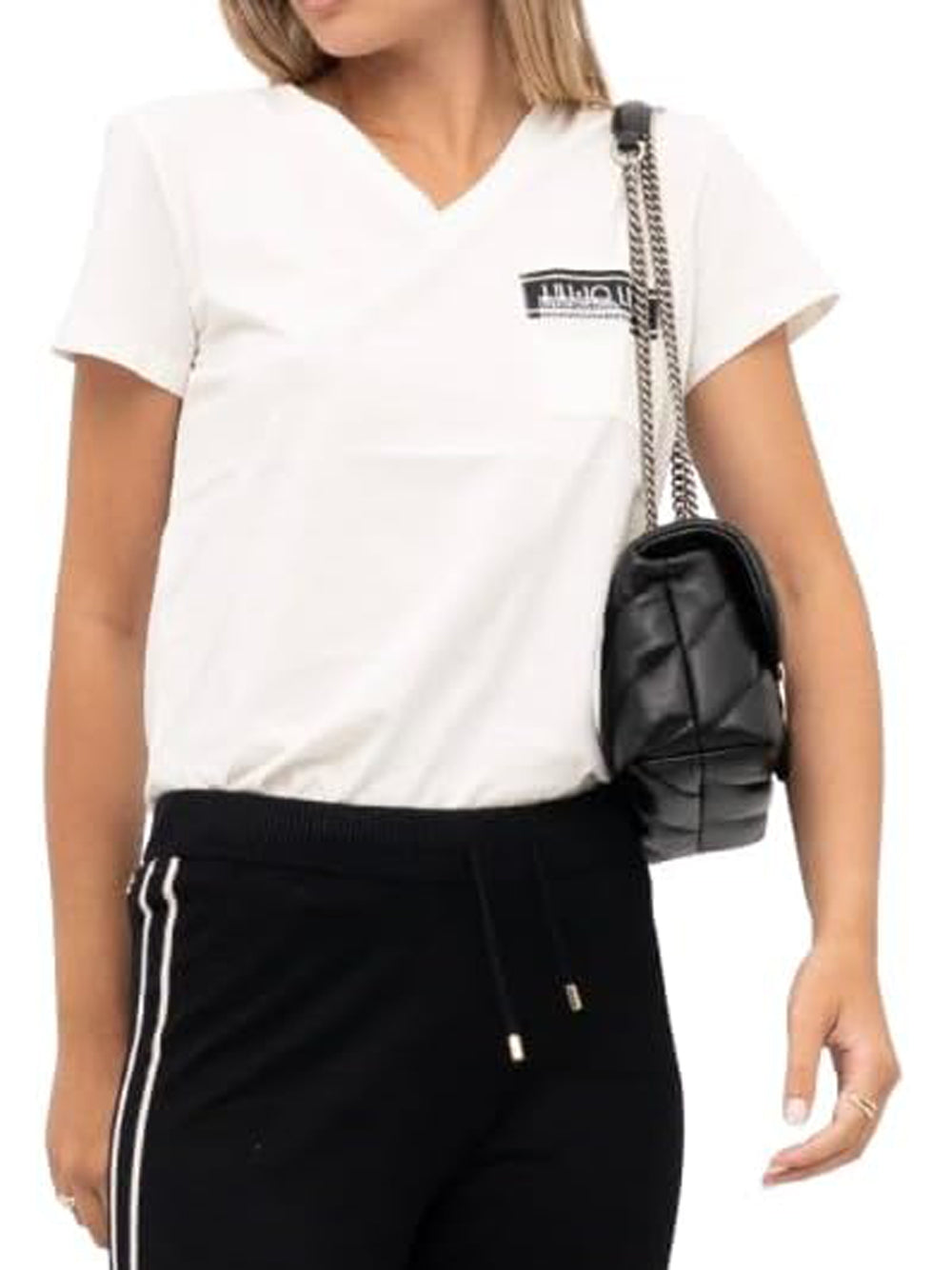 LIU.JO T-shirt Donna - Bianco modello TF5167JS923