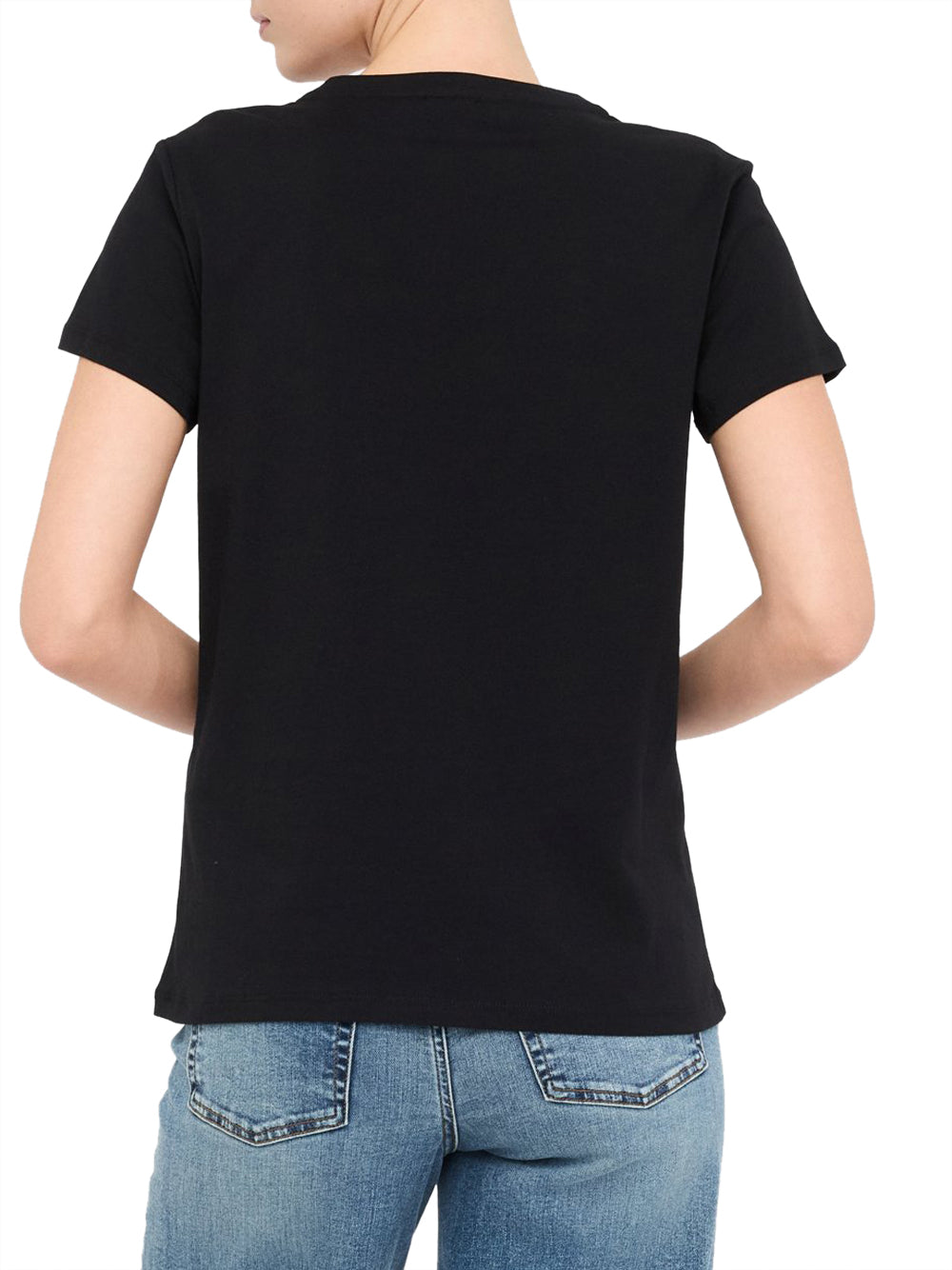 LIU.JO T-shirt Donna - Nero modello TF5167JS923