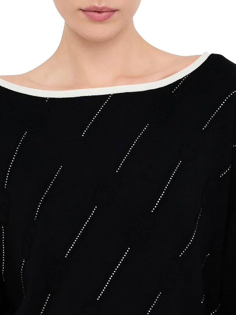 LIU.JO Maglione Donna - Nero modello TF5206MS63L