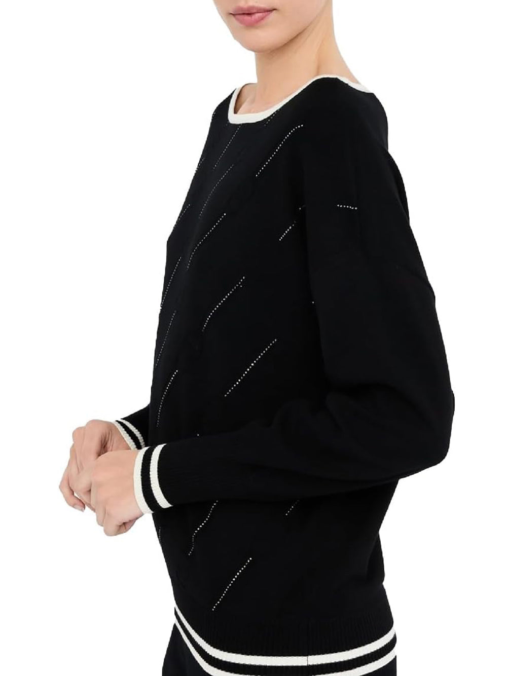 LIU.JO Maglione Donna - Nero modello TF5206MS63L