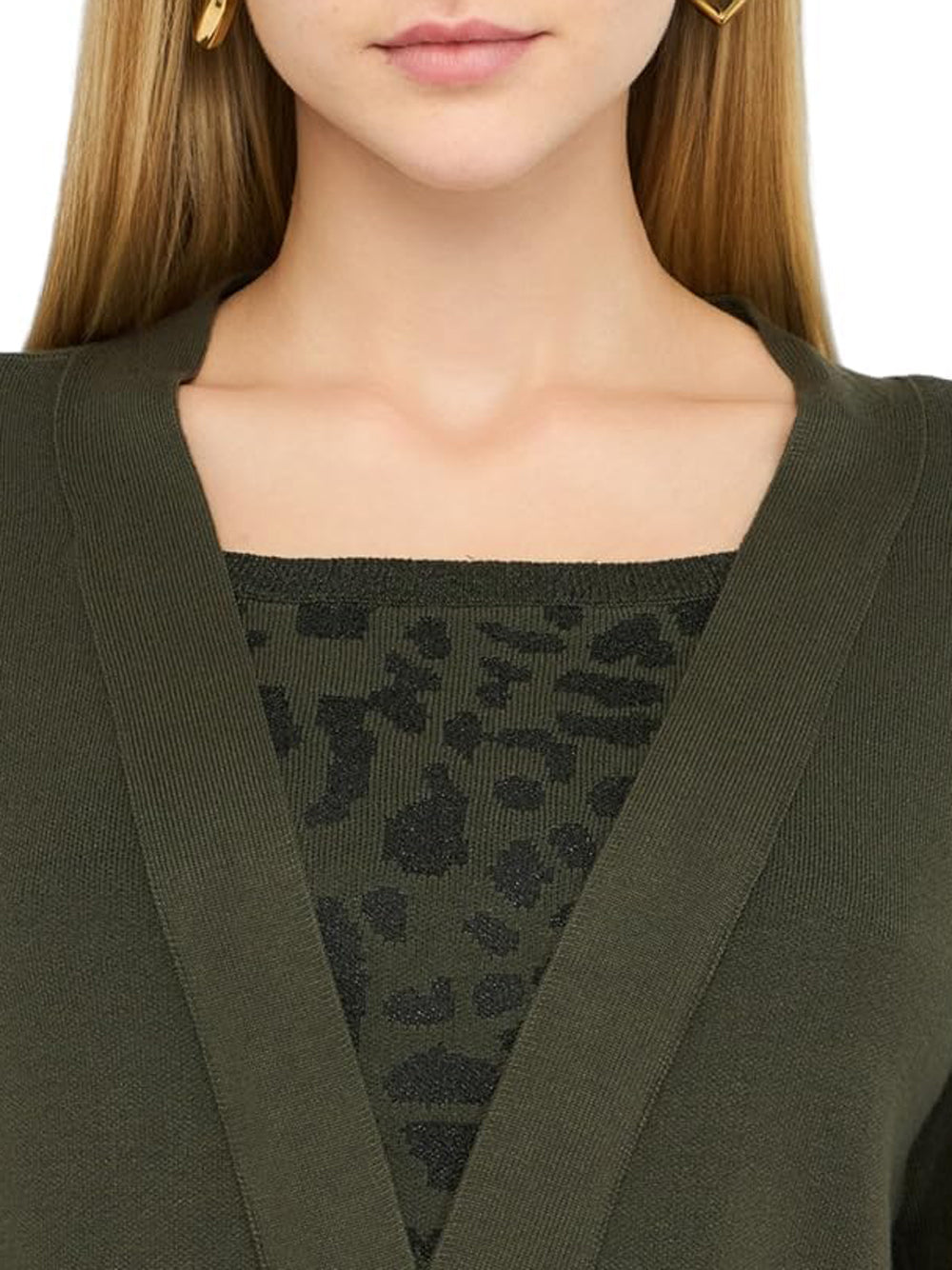 LIU.JO Maglione Donna - Verde modello TF5254MS49I