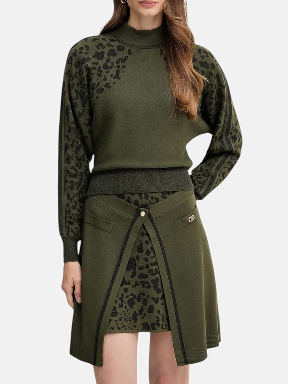LIU.JO Maglione Donna - Verde modello TF5269MS49I