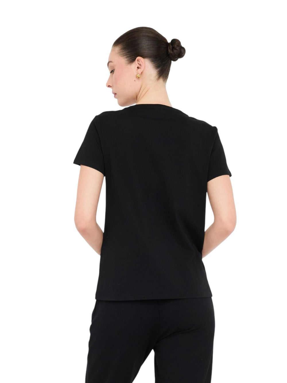 LIU.JO T-shirt Donna - Nero modello TF5280JS923