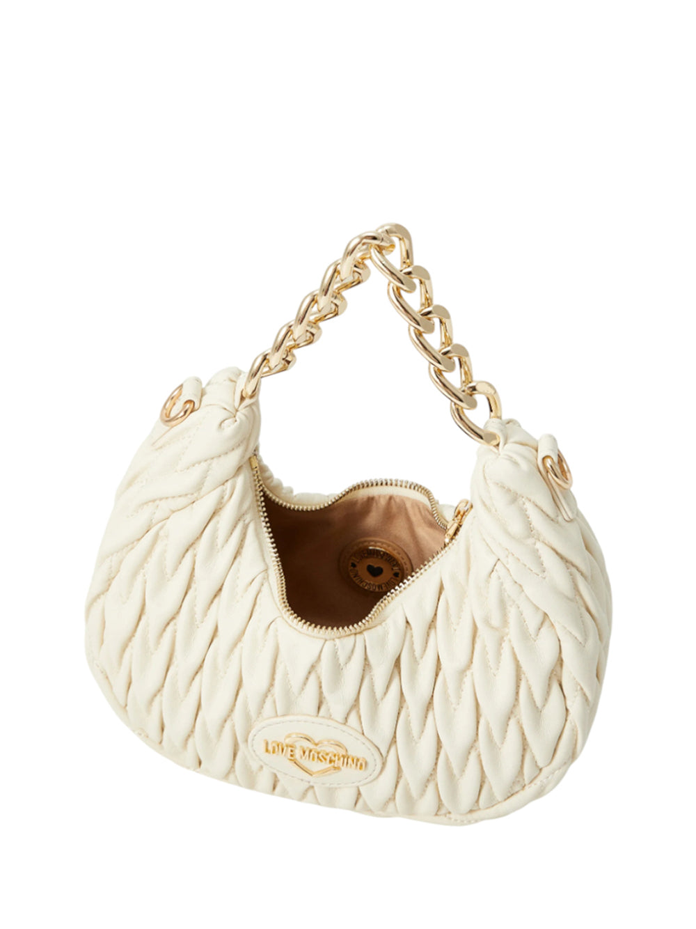 LOVE MOSCHINO Borsa a Tracolla Donna - Avorio modello JC4014PP1NL