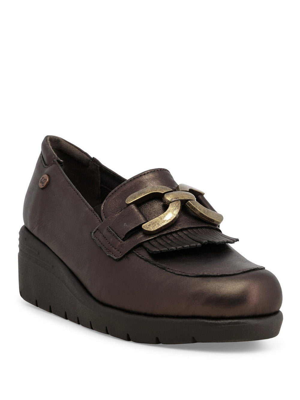 MELLUSO Mocassini con zeppa Donna - Bronzo modello K55280