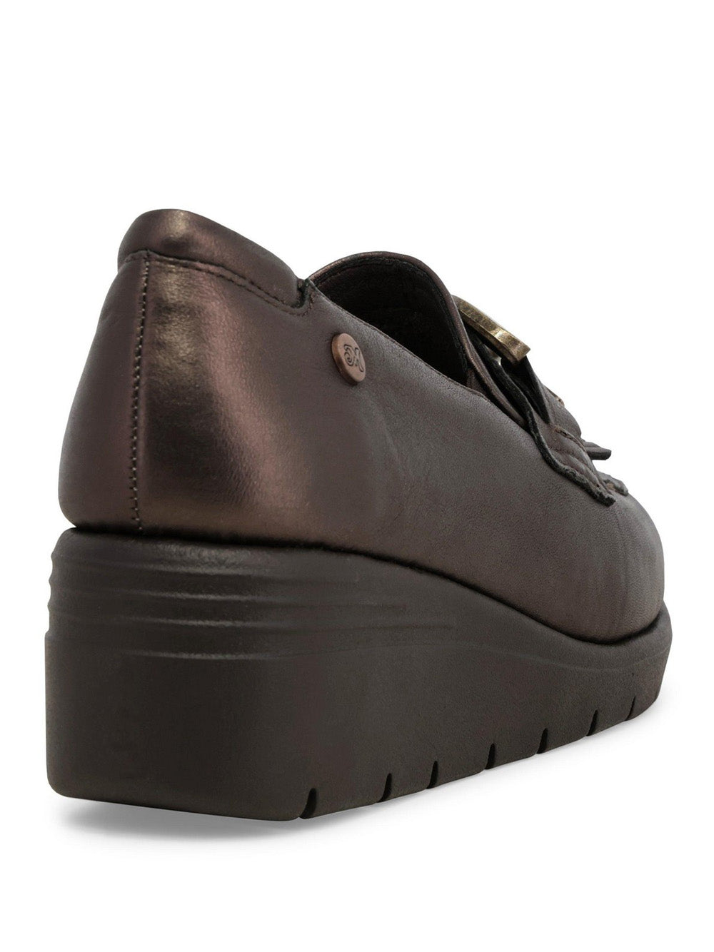 MELLUSO Mocassini con zeppa Donna - Bronzo modello K55280
