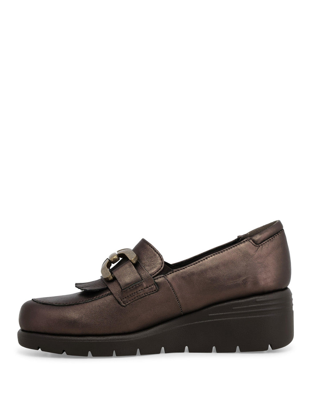 MELLUSO Mocassini con zeppa Donna - Bronzo modello K55280