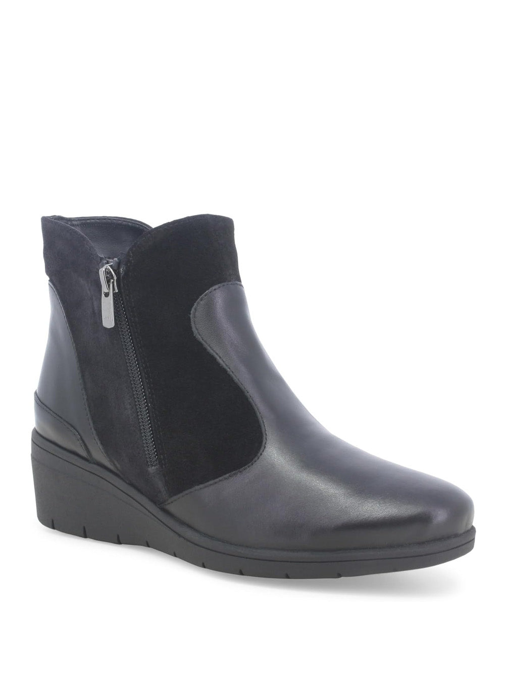 MELLUSO Stivaletti con zeppa Donna - Nero modello K91624Z