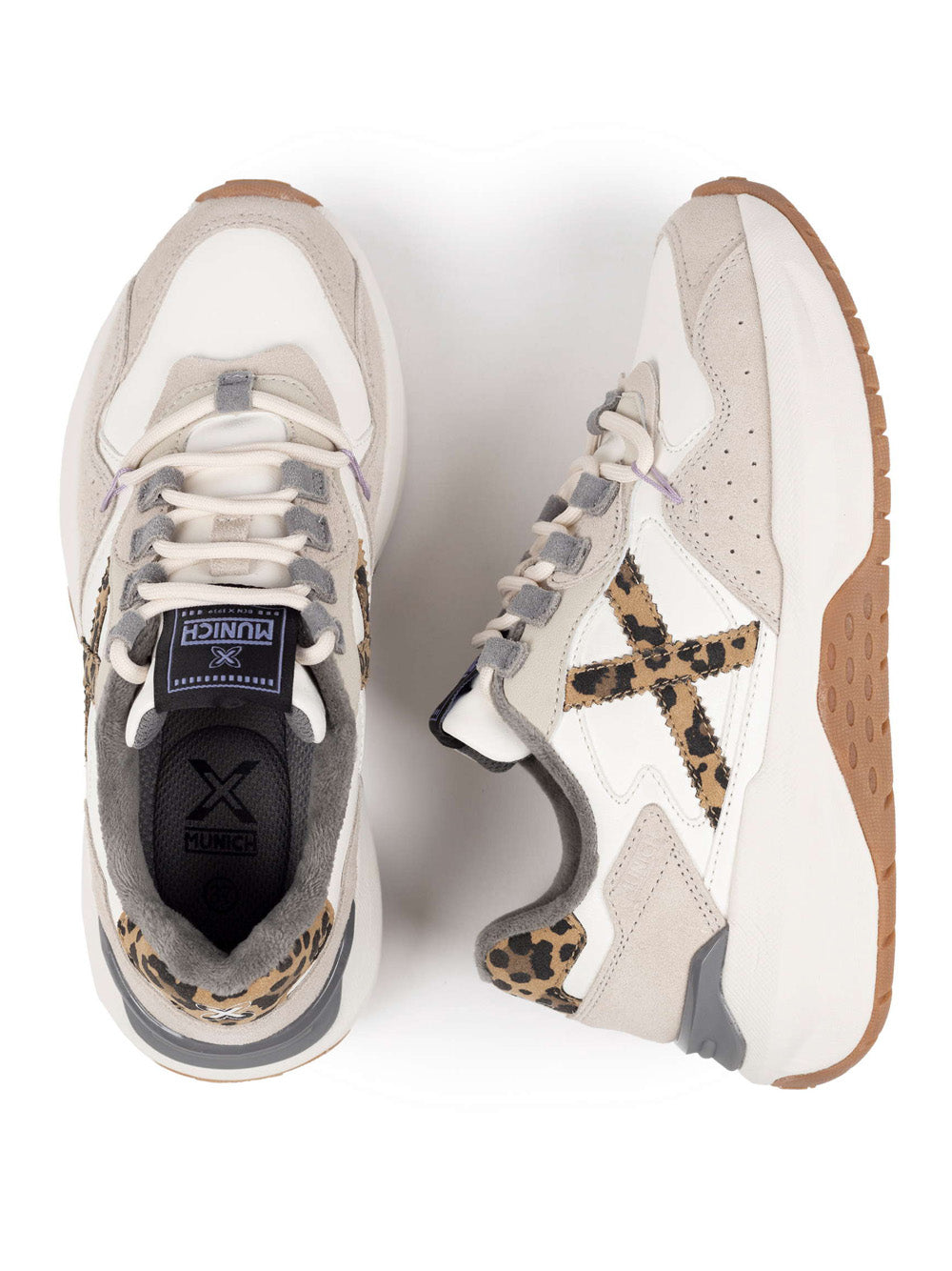 MUNICH Sneakers platform Donna - Bianco modello 8097016