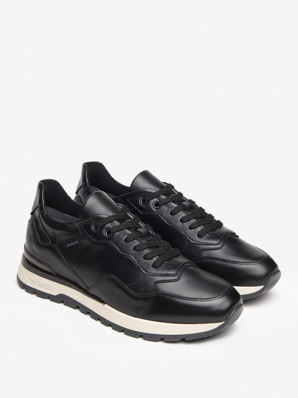 NERO GIARDINI Sneakers plantare estraibile Uomo - Nero modello I400412U