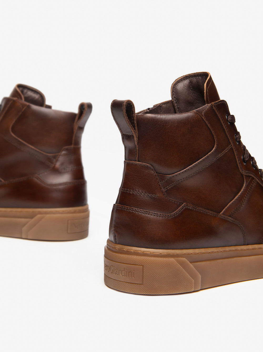 NERO GIARDINI Sneakers plantare estraibile Uomo - Marrone modello I400457U