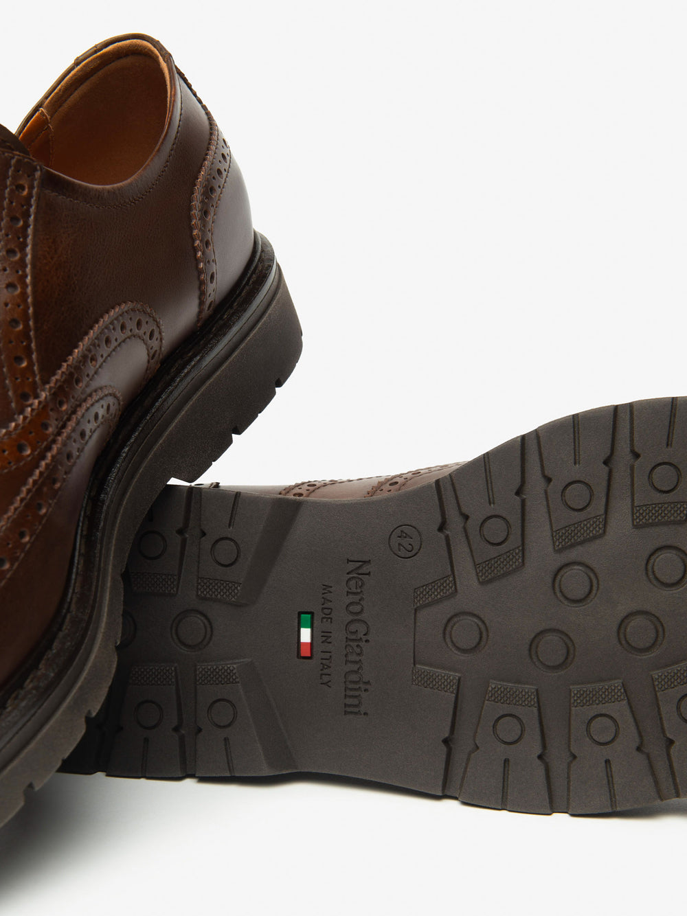 NERO GIARDINI Scarpe Stringate duilio Uomo - Marrone modello I500821U