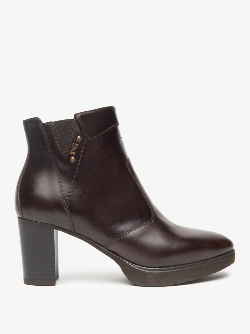 NERO GIARDINI Stivaletti con tacco Donna - Testa di moro modello I513801D