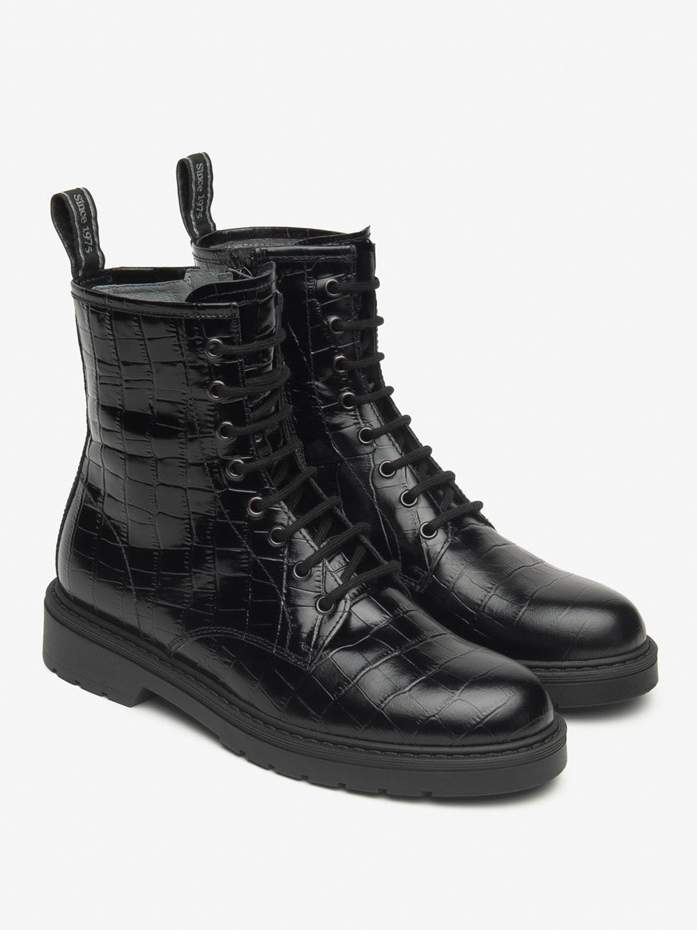NERO GIARDINI Stivaletti anfibio Donna - Nero modello I513945D