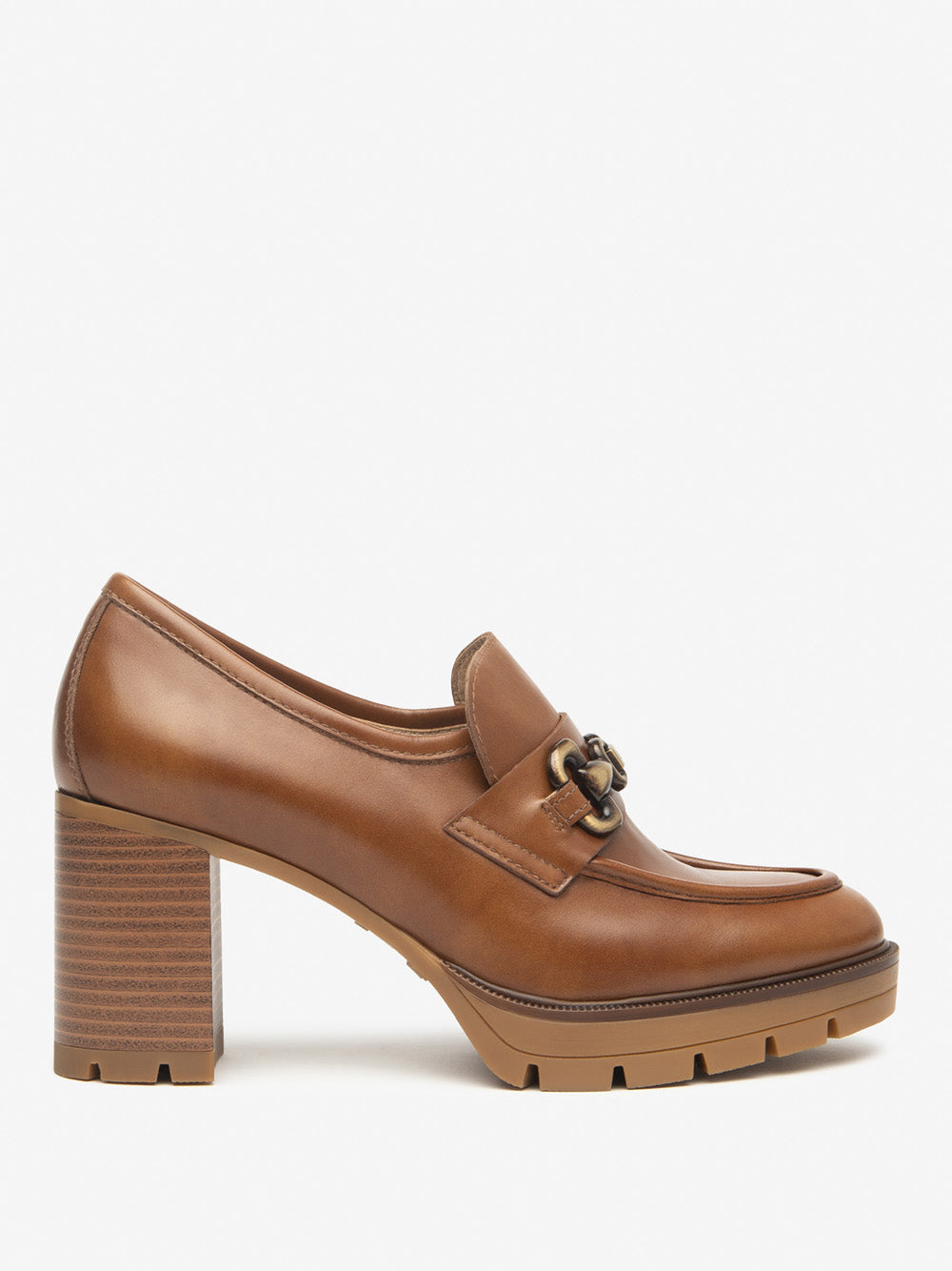 NERO GIARDINI Mocassini con tacco Donna - Cuoio modello I514030D