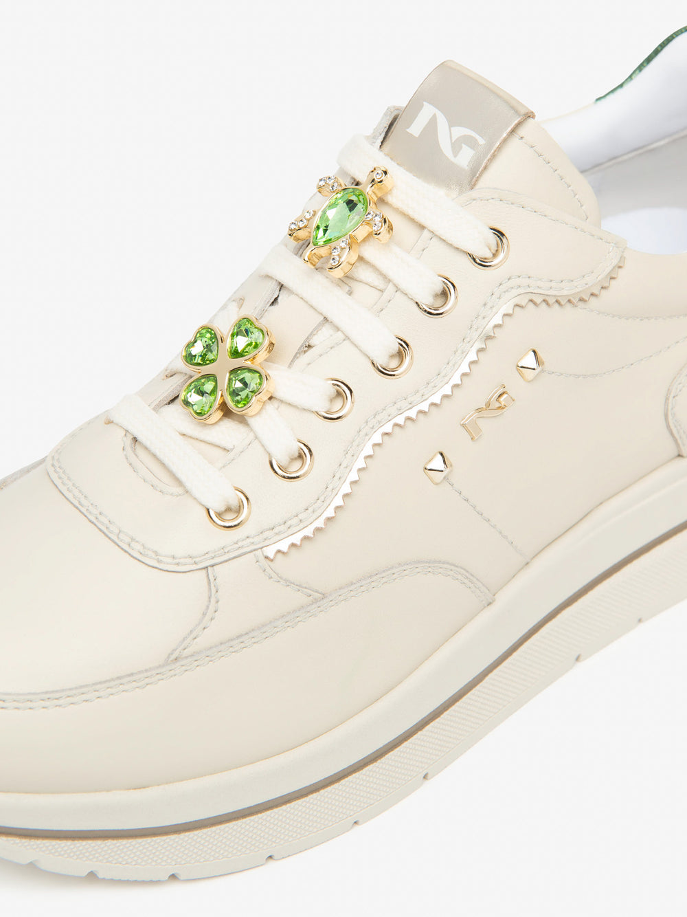 NERO GIARDINI Sneakers con zeppa Donna - Bianco modello I514103D