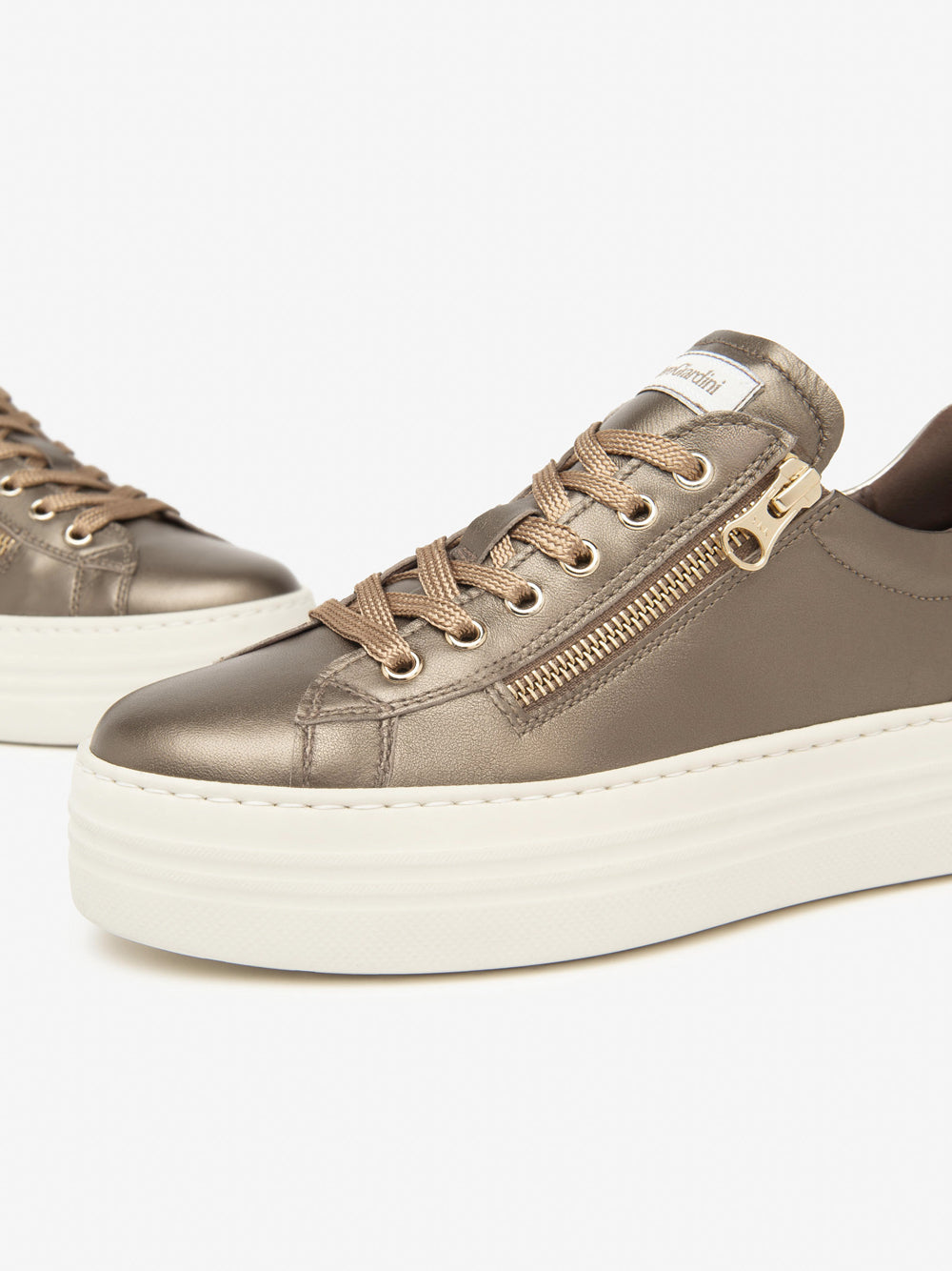 NERO GIARDINI Sneakers platform Donna - Marrone modello I514185D
