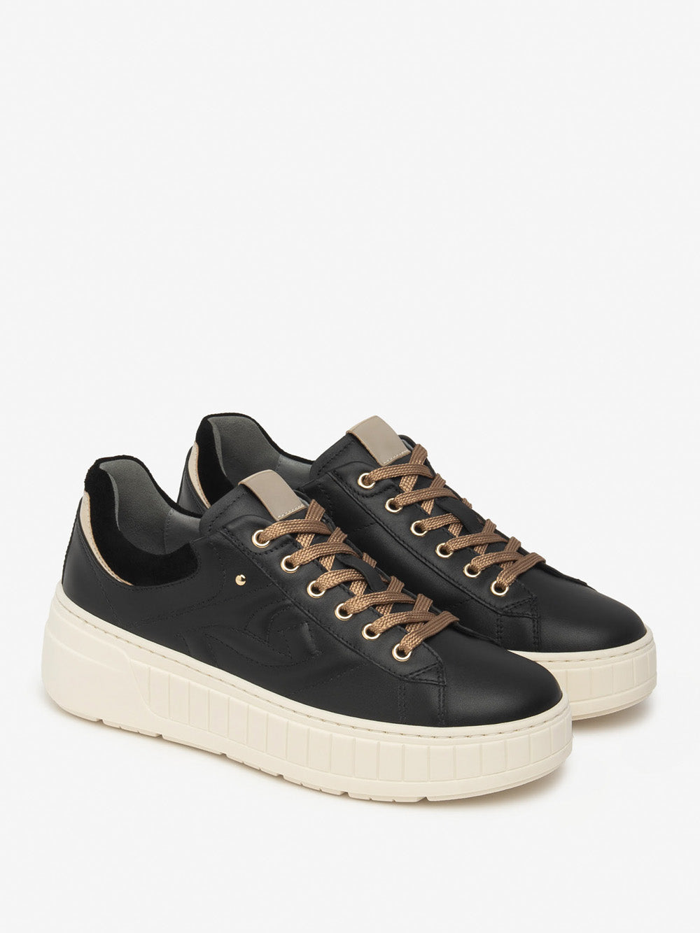 NERO GIARDINI Sneakers platform Donna - Nero modello I514200D