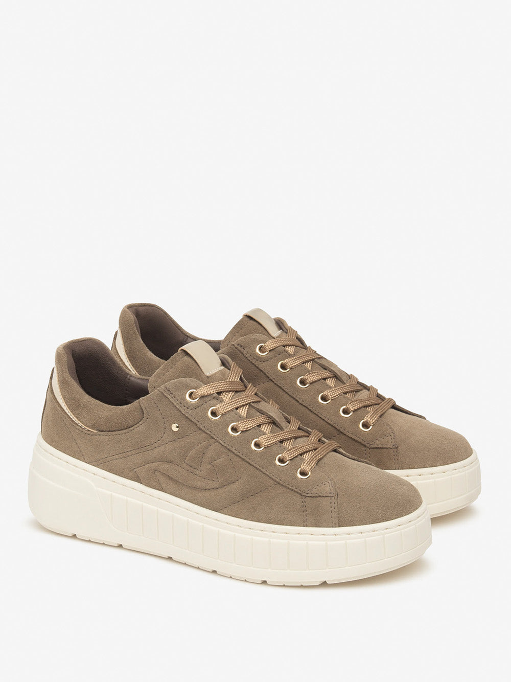 NERO GIARDINI Sneakers platform Donna - Marrone modello I514201D