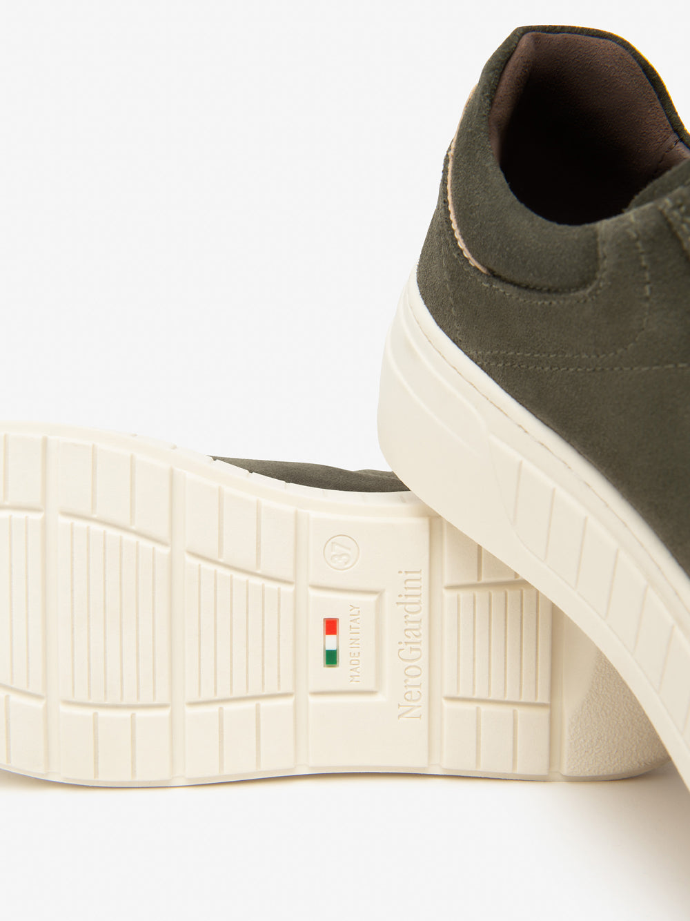 NERO GIARDINI Sneakers platform Donna - Verde modello I514201D