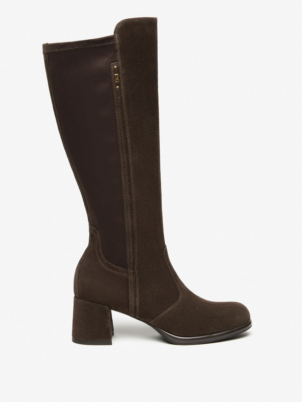 NERO GIARDINI Stivali con tacco Donna - Testa di moro modello I514312D