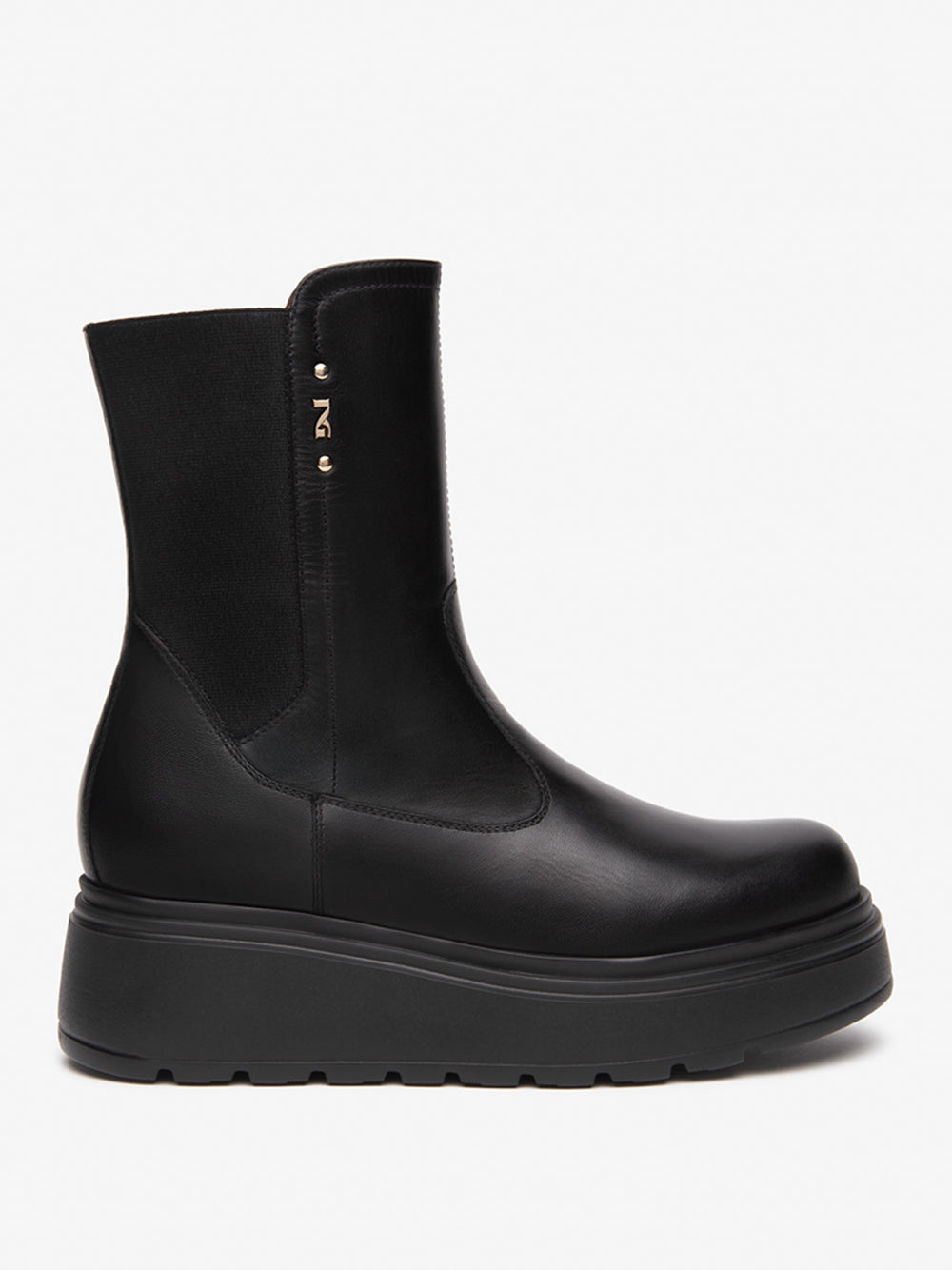 NERO GIARDINI Stivaletti platform Donna - Nero modello I514901D