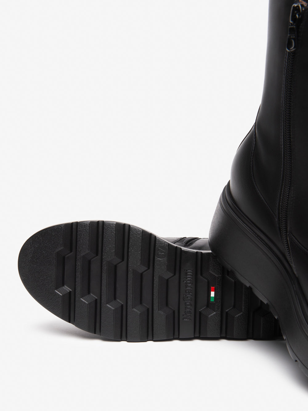 NERO GIARDINI Stivaletti platform Donna - Nero modello I514901D