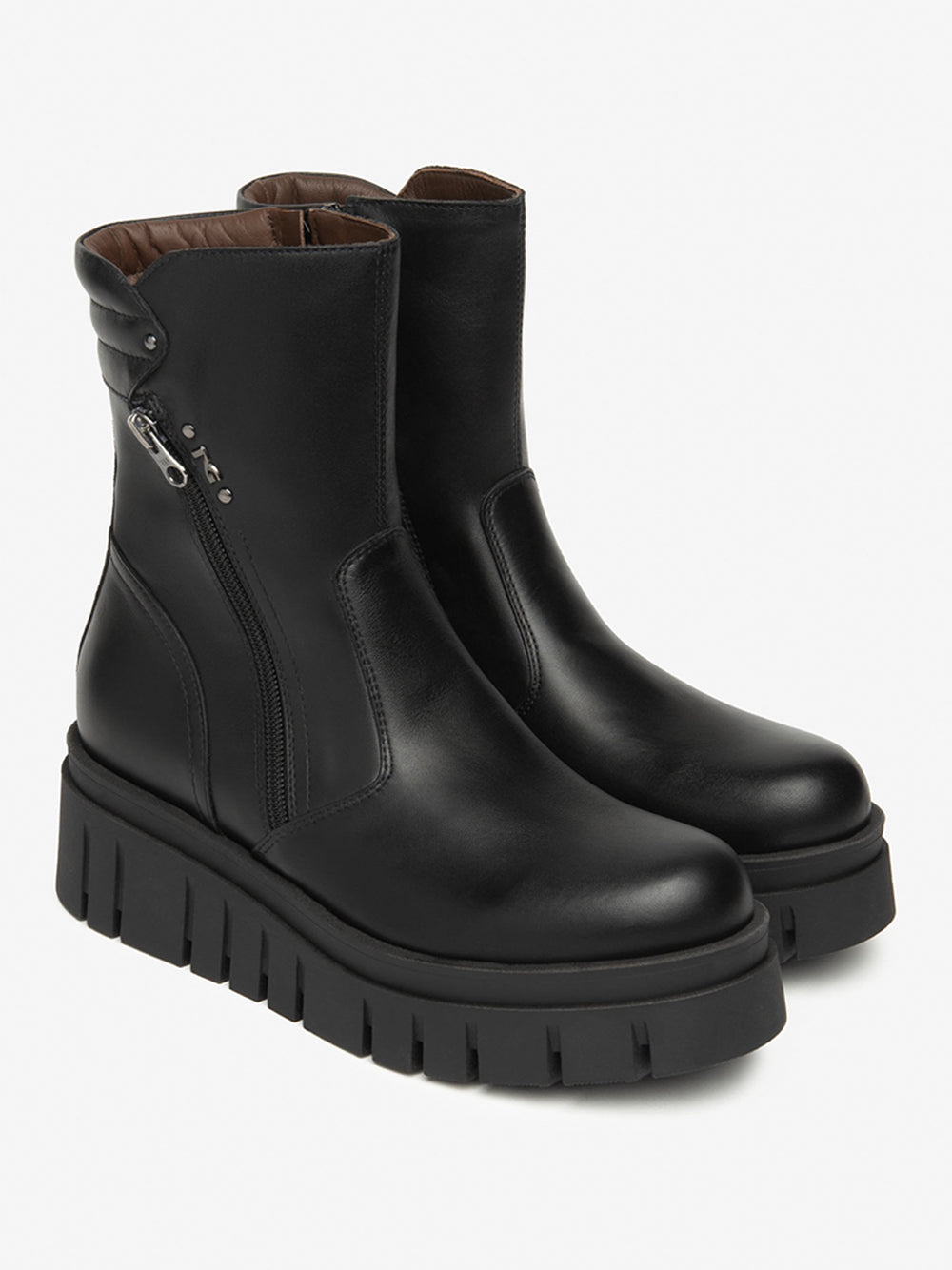 NERO GIARDINI Stivaletti platform Donna - Nero modello I514913D