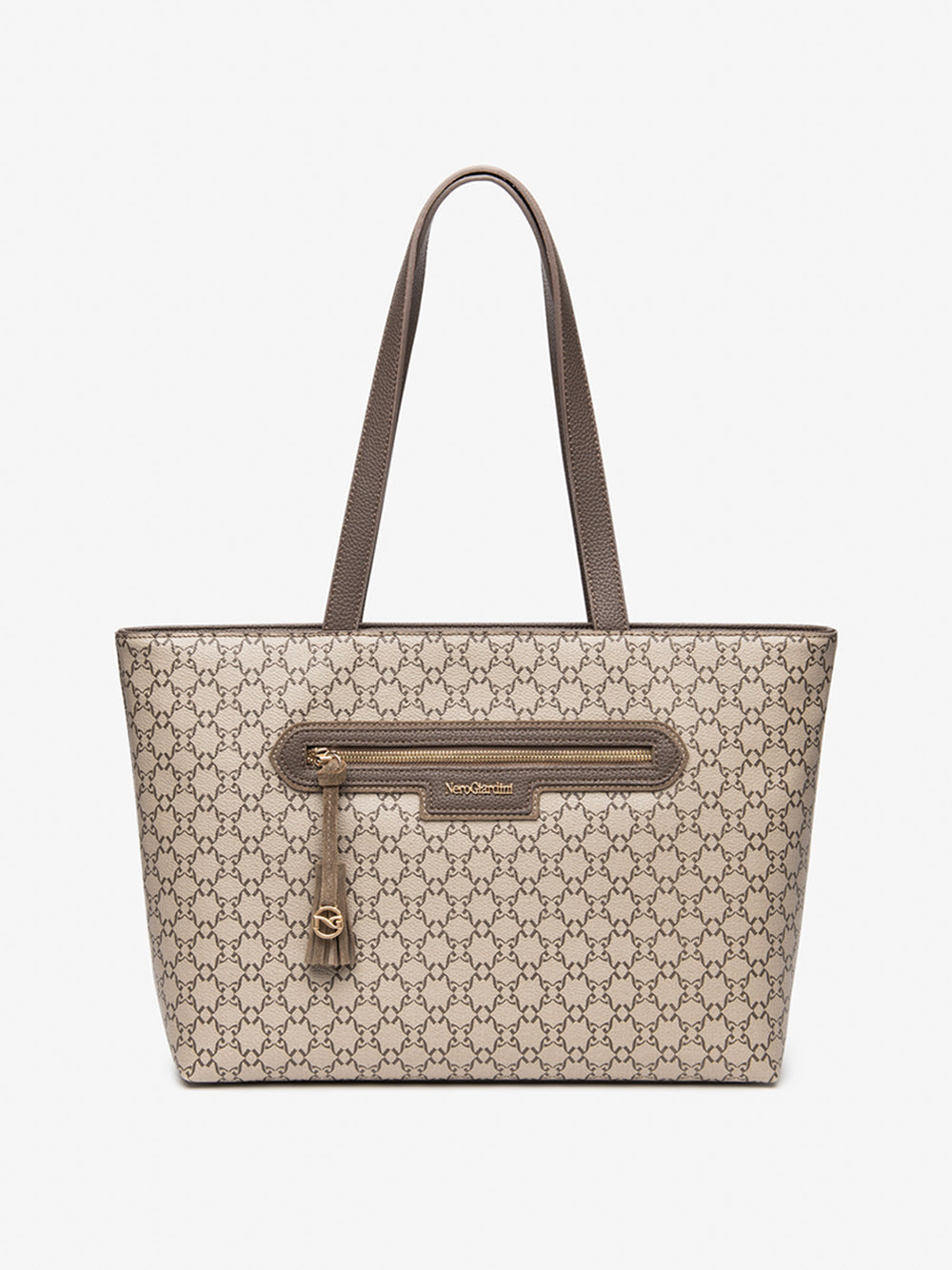 NERO GIARDINI Borsa Shopping logato Donna - Beige modello I544060D