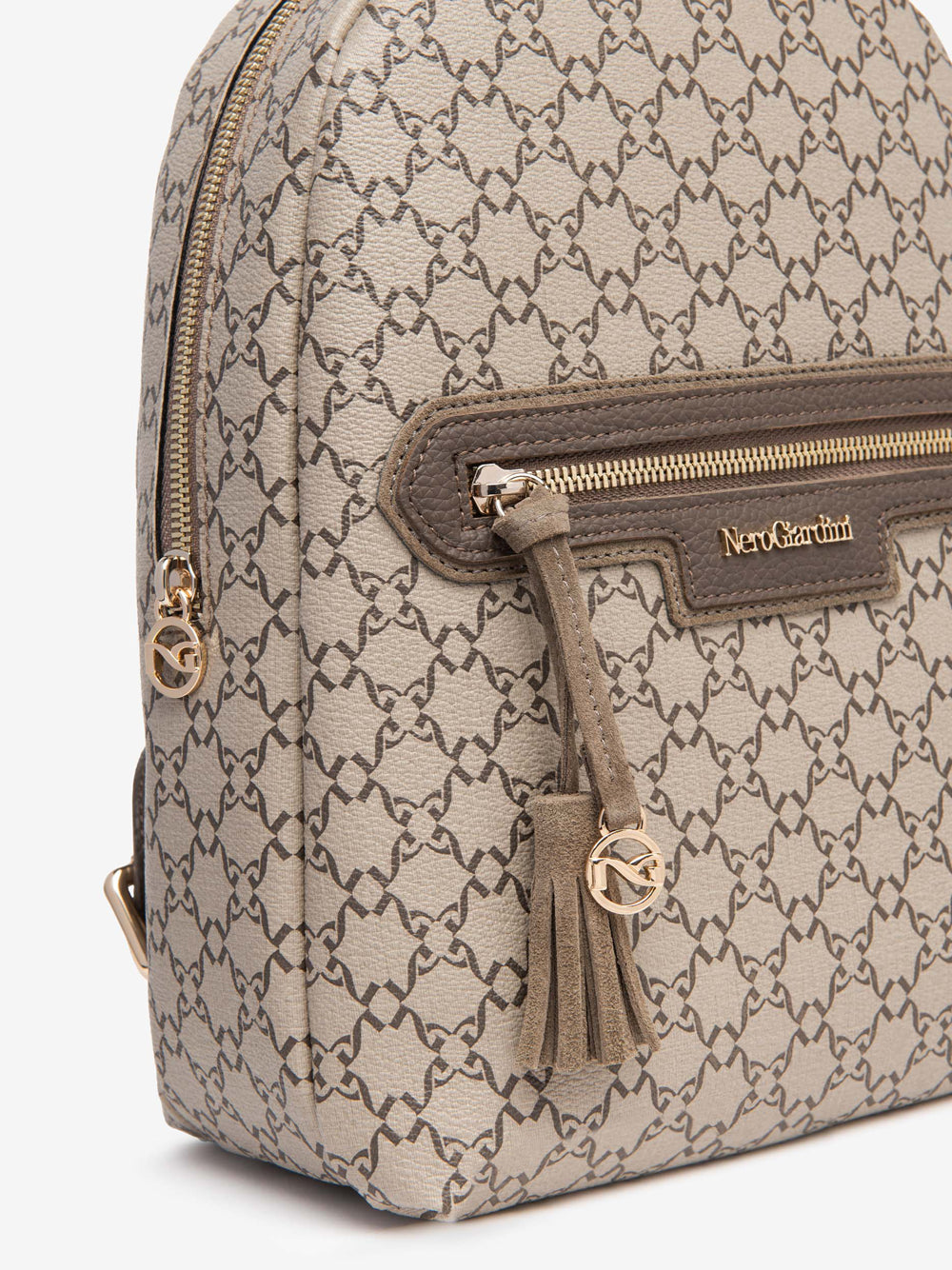 NERO GIARDINI Borsa a Zainetto logato Donna - Beige modello I544061D