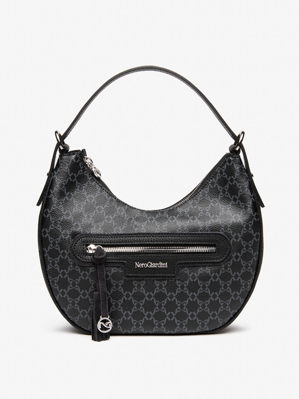 NERO GIARDINI Borsa a Spalla logato Donna - Nero modello I544062D