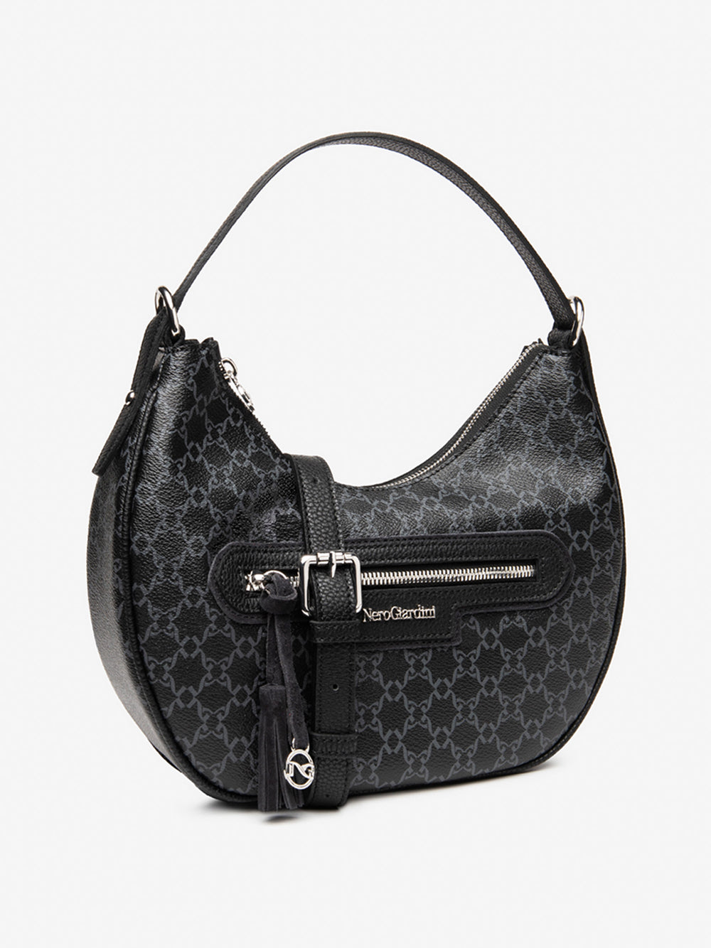 NERO GIARDINI Borsa a Spalla logato Donna - Nero modello I544062D