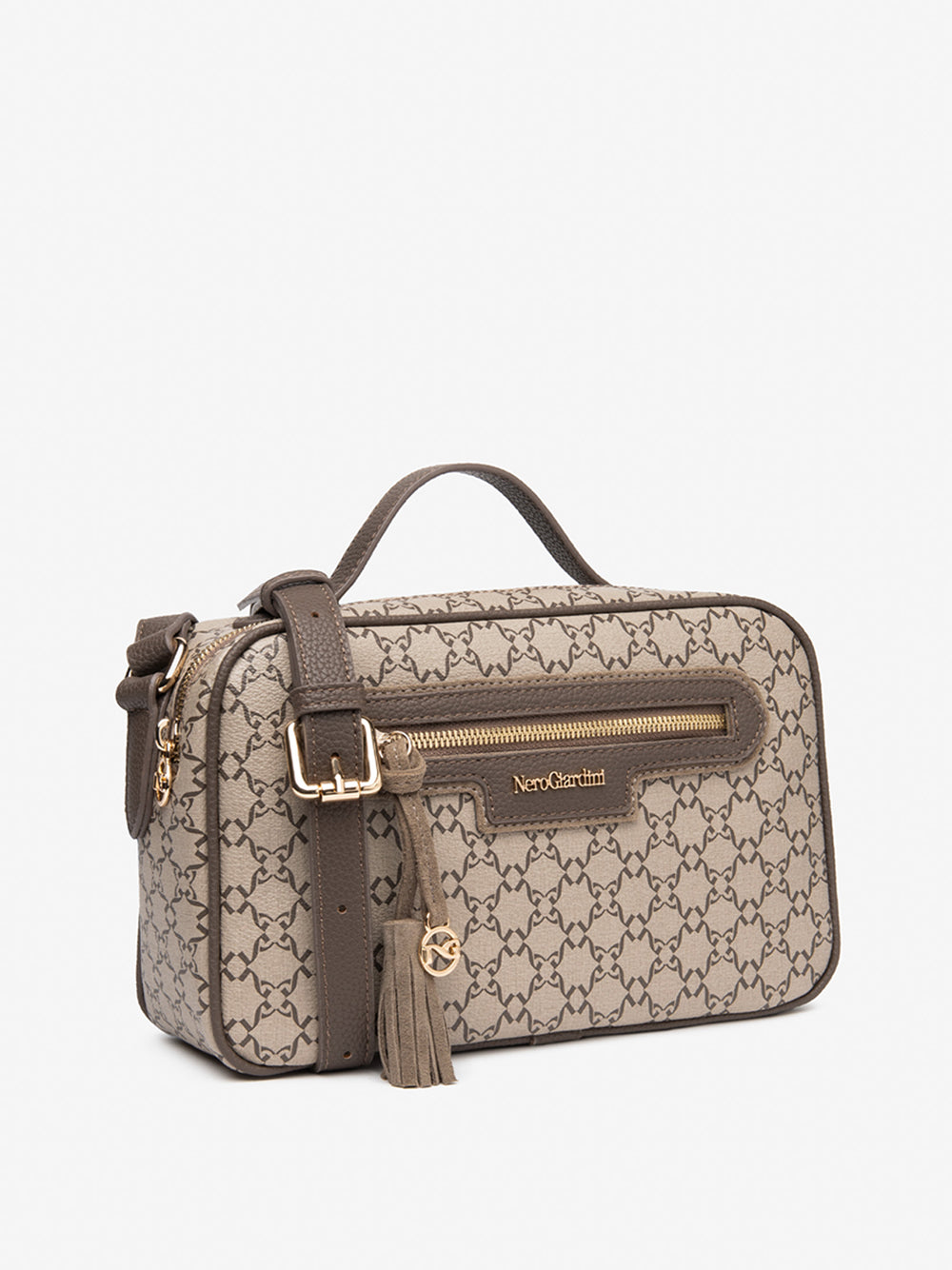 NERO GIARDINI Borsa a Tracolla logato Donna - Beige modello I544063D