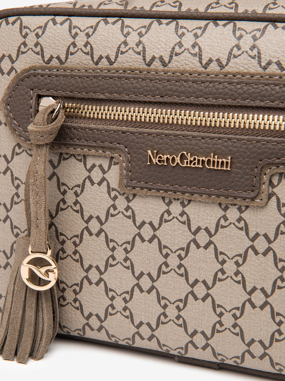 NERO GIARDINI Borsa a Tracolla logato Donna - Beige modello I544063D