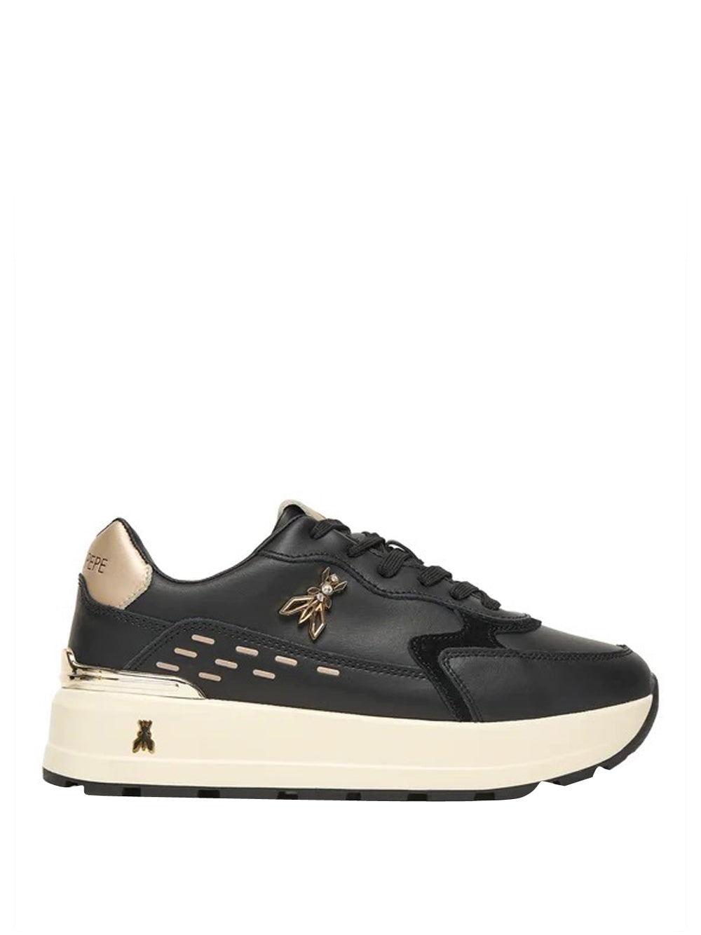 PATRIZIA PEPE Sneakers platform Donna - Nero modello PJ917