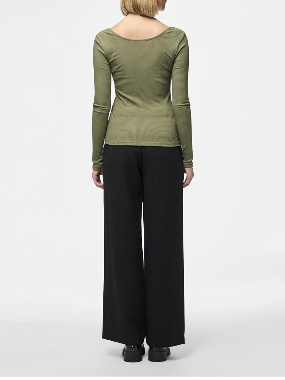 PIECES Top Donna - Verde modello 17101437
