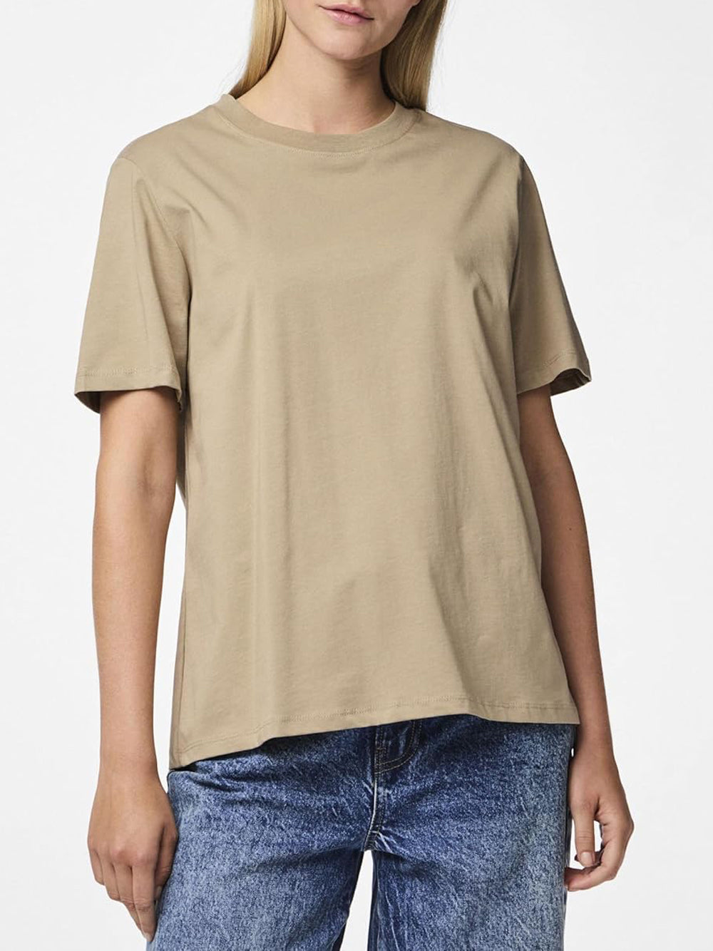 PIECES T-shirt Donna - Marrone modello 17140802