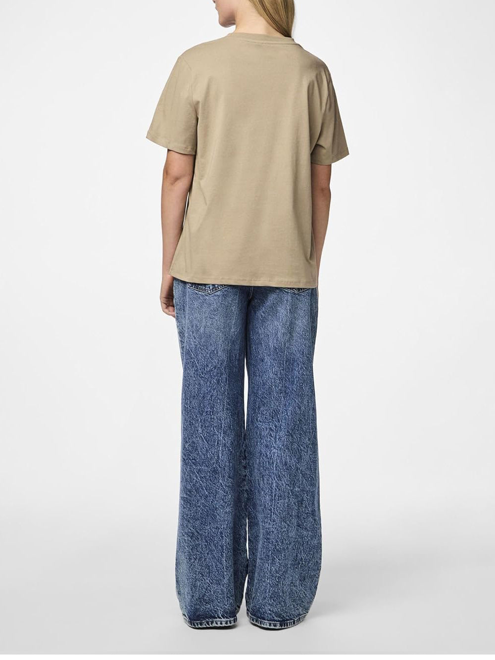 PIECES T-shirt Donna - Marrone modello 17140802