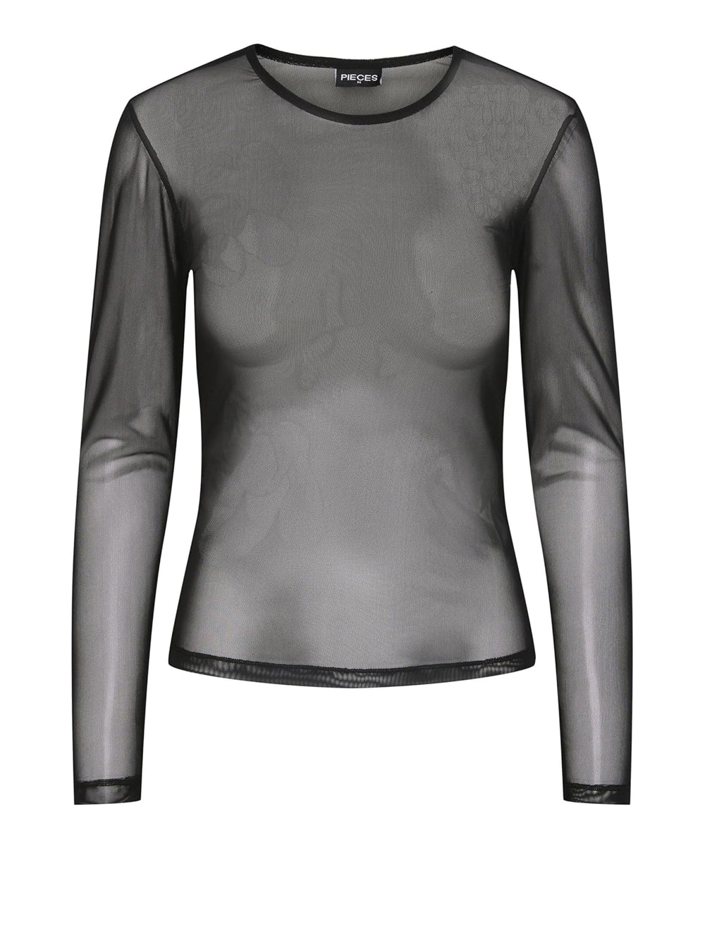 PIECES Top Donna - Nero modello 17141116