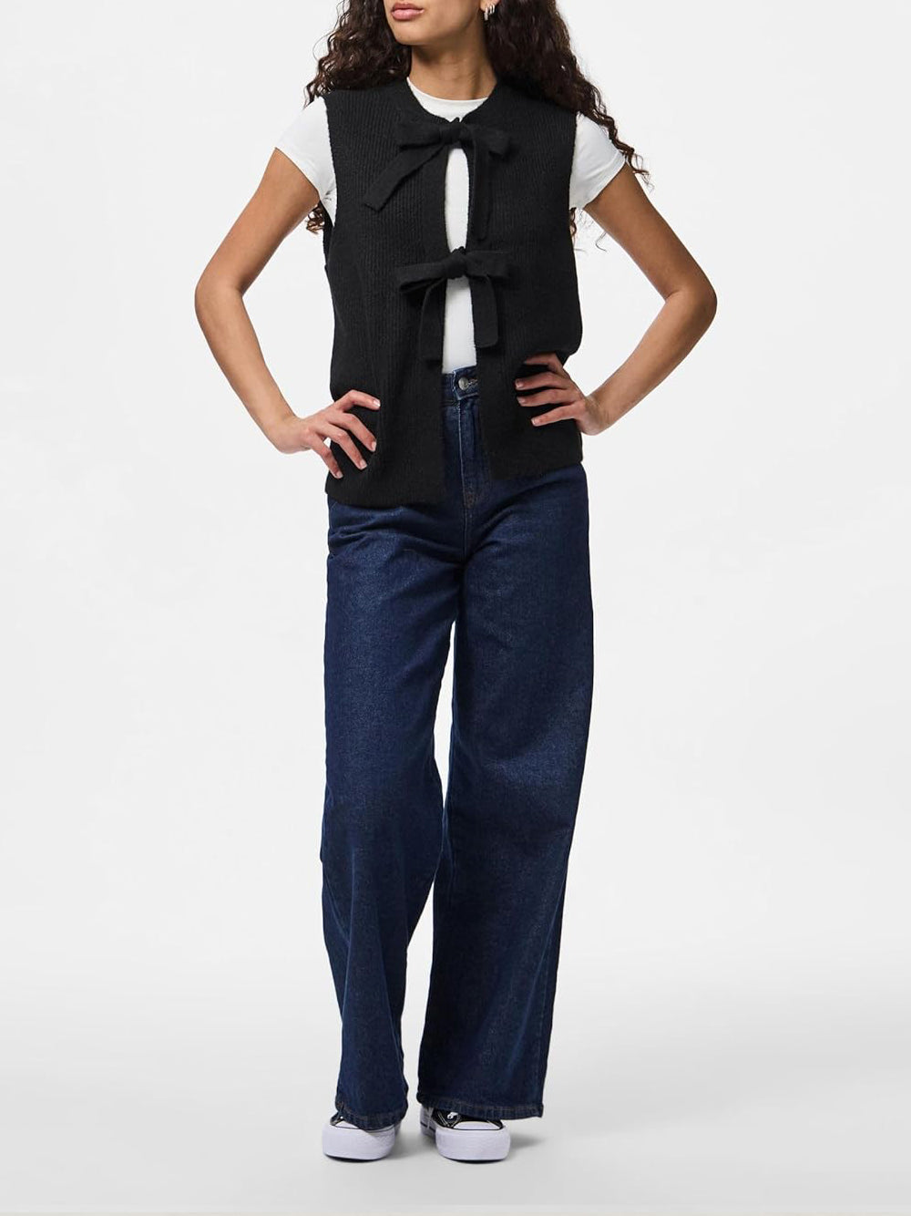PIECES Cardigan Donna - Nero modello 17156680