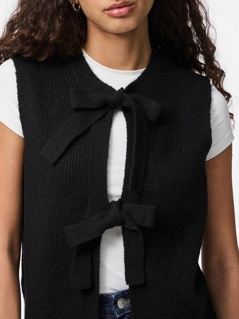 PIECES Cardigan Donna - Nero modello 17156680