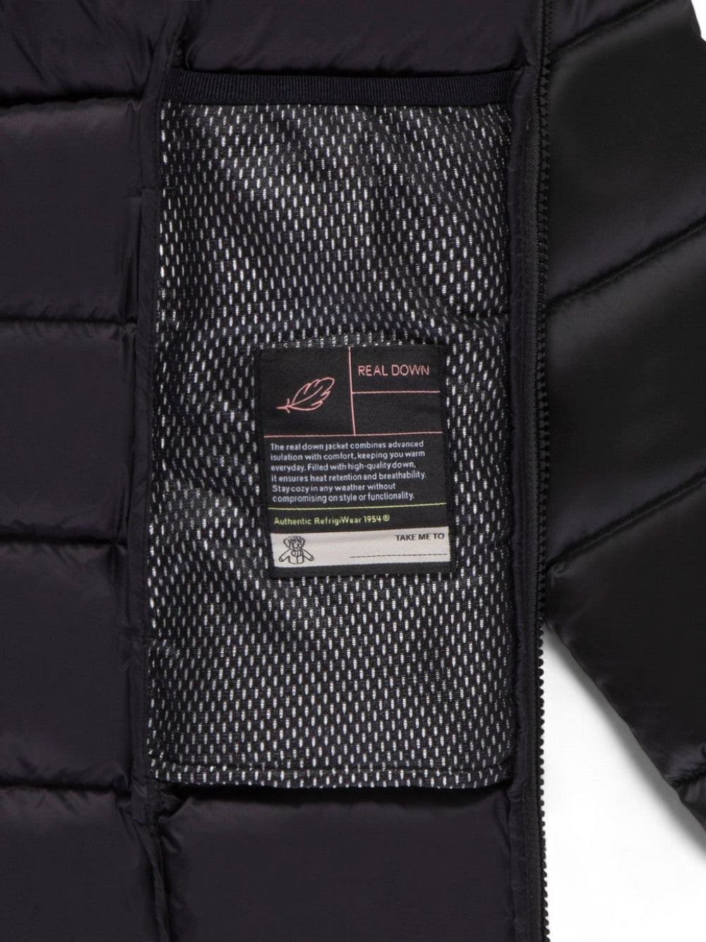 REFRIGIWEAR Giubbino Donna - Nero modello RW0W98118RA0035000000