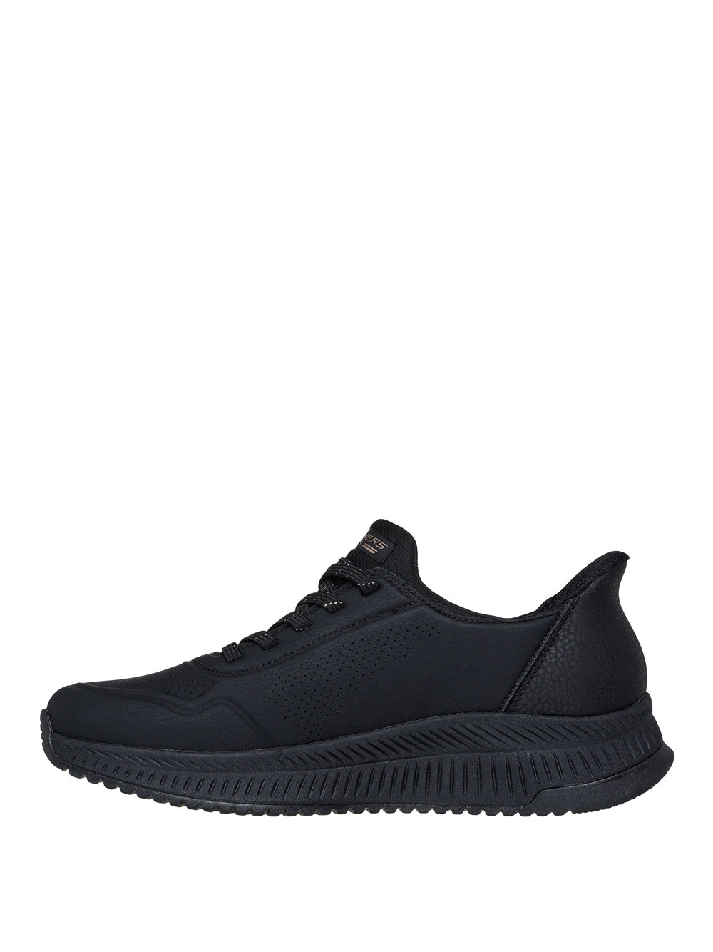 SKECHERS Sneakers slip-in Donna - Nero modello 117740