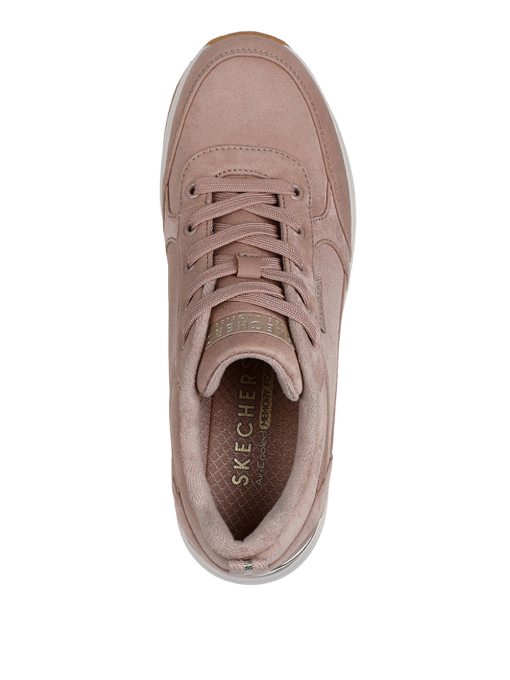 SKECHERS Sneakers con zeppa Donna - Taupe modello 177349