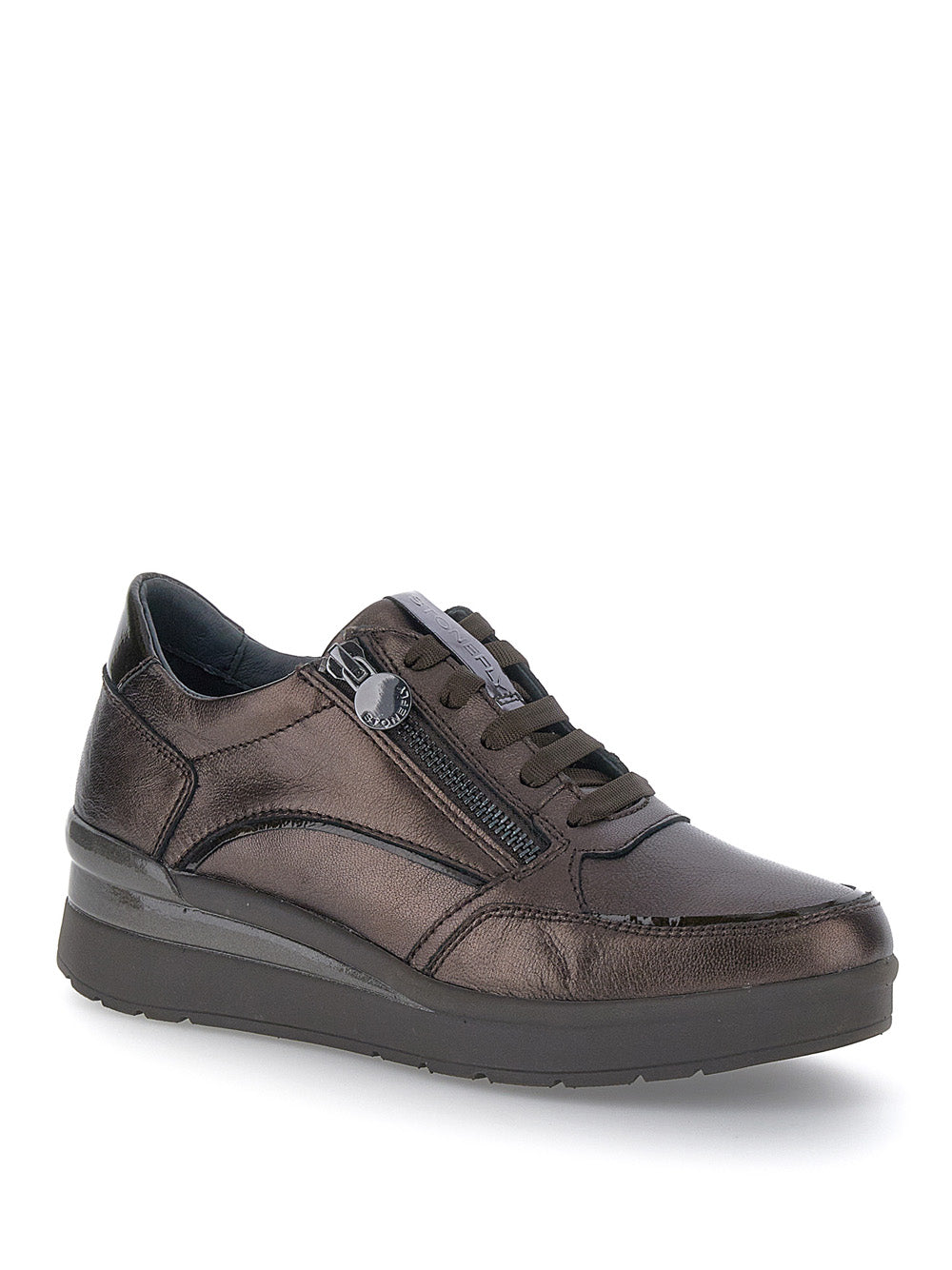 STONEFLY Sneakers con zeppa Donna - Marrone modello 221733
